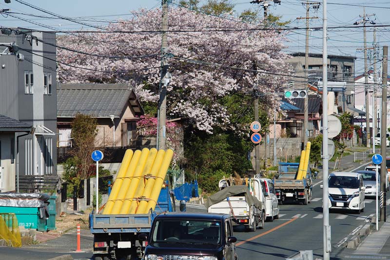 共栄配管株式会社 現場への移動の様子